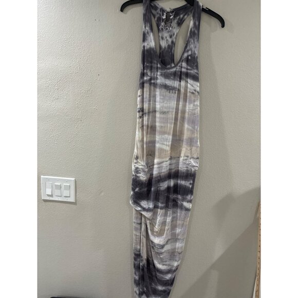 Young Fabulous & Broke Sassy Womens Sassy Maxi Dress size M Ripple Charcoal - Picture 3 of 9